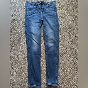 American Eagle Blue Denim Skinny Jeans